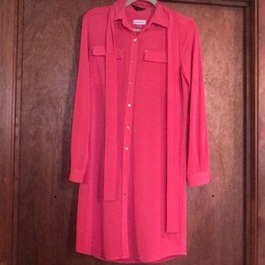 Calvin Klein Pink T-shirt Dress